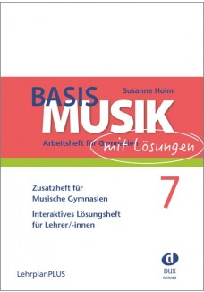 Basis Musik 7 - Zusatzheft für Lehrkräfte